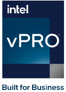 Intel vPRO Built for Business logo